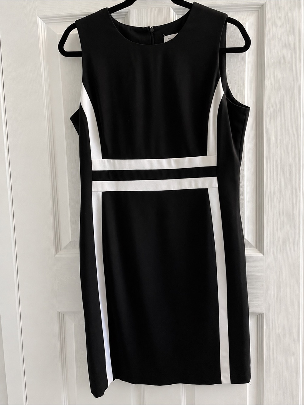 Calvin Klein Black and White Dress